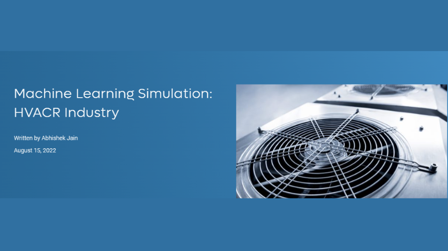 Blog - Machine Learning Simulation: HVACR Industry