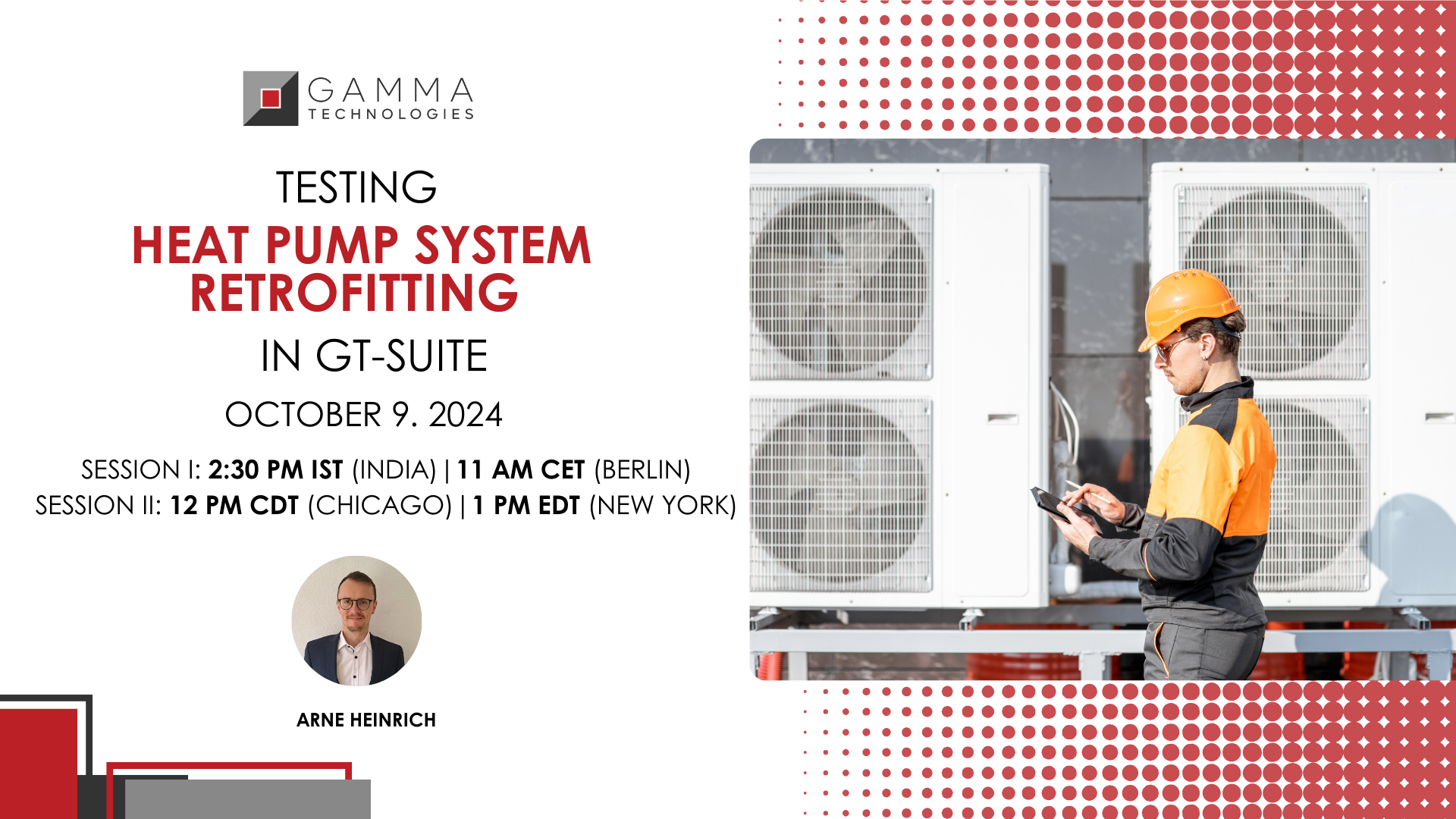 CHANGE - Heat Pump System Retrofitting - October 9th 2024 CHANGE - Heat Pump System Retrofitting - October 9th 2024