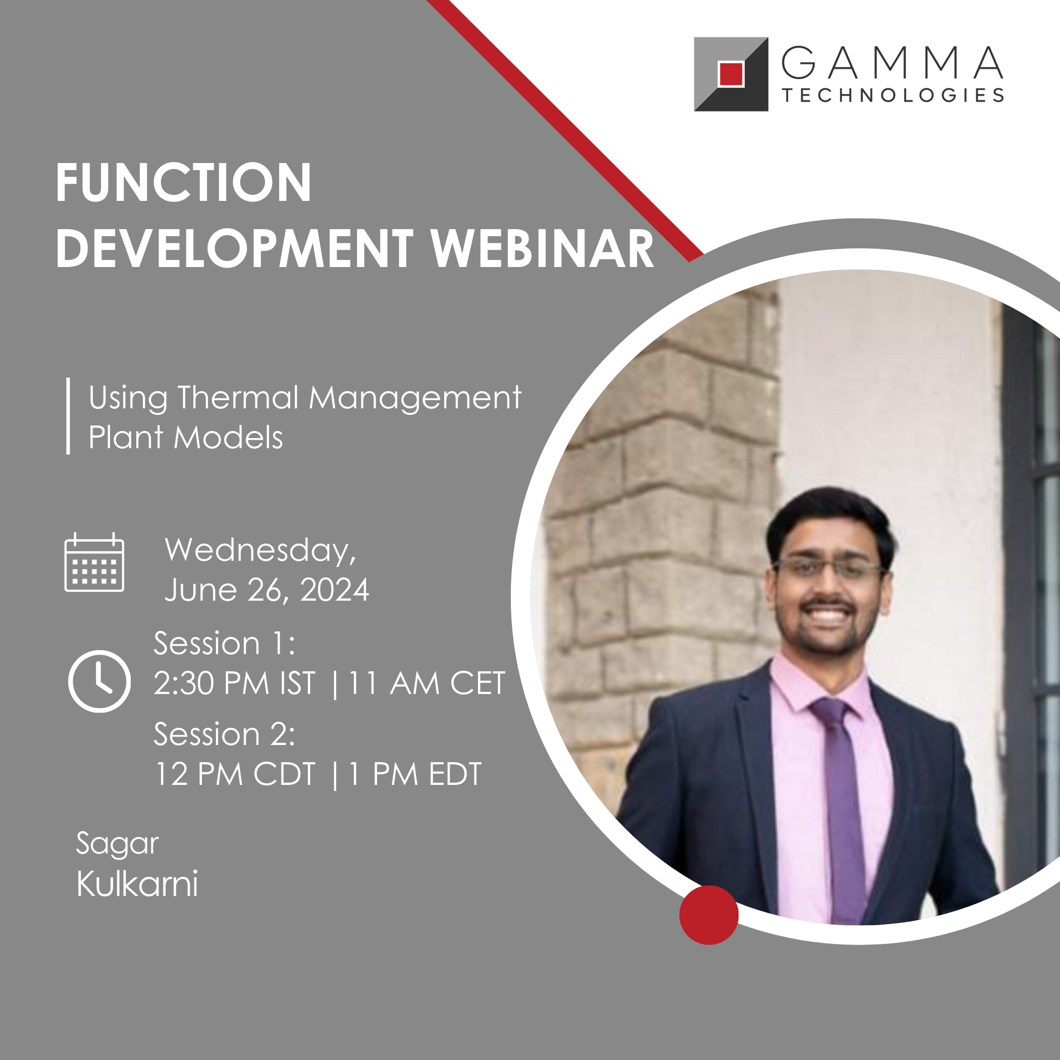 CHANGE LP Small June 26, Sagar Function development with thermal management plant models