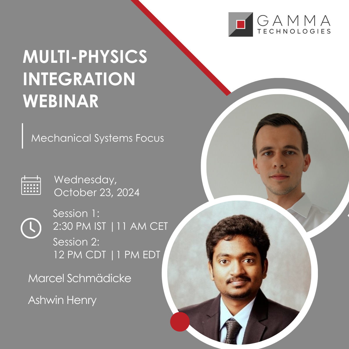 Mechanics Webinar - October 23th Webinar