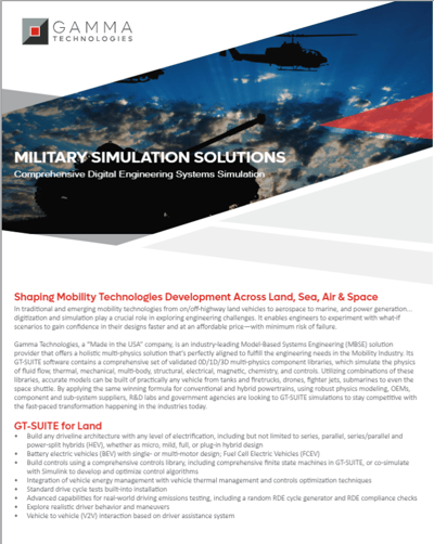 military brochure