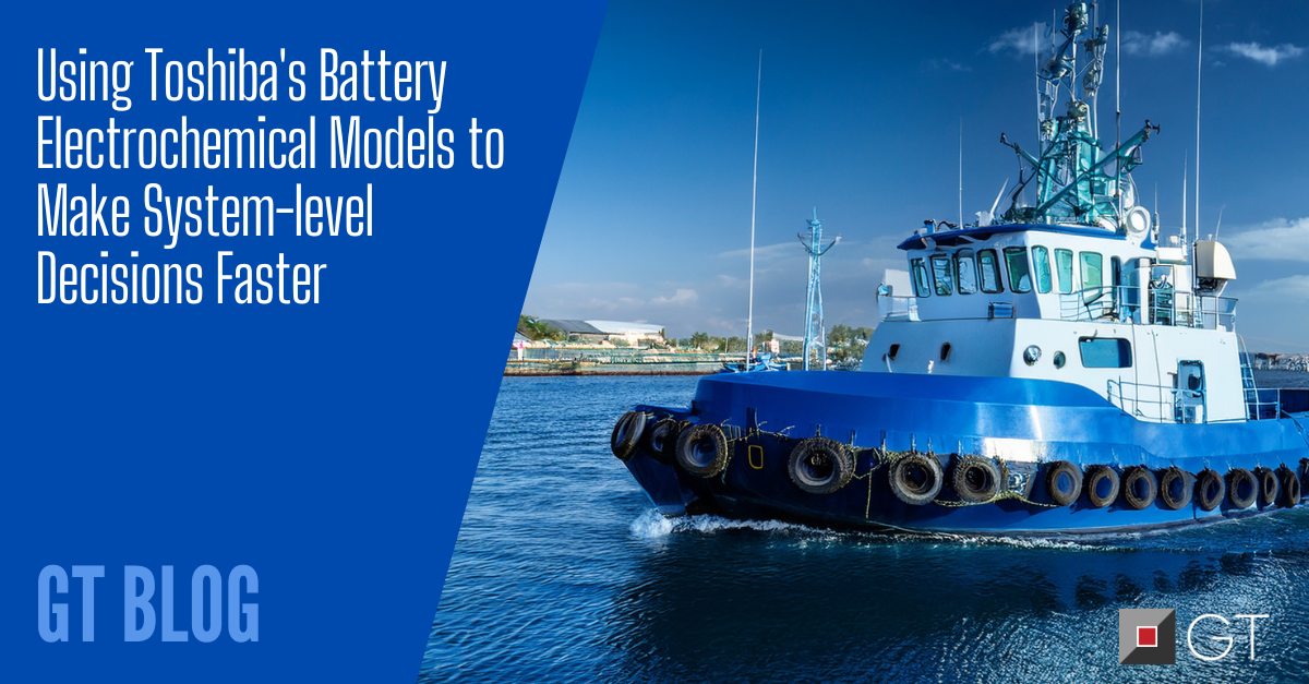 BLOG - Using Toshibas Battery Electrochemical Models to Make System-level Decisions Faster