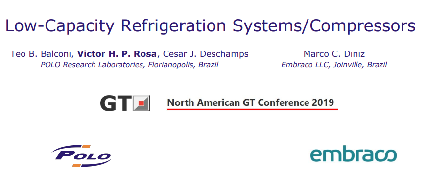 POLO - Low-capabity refrigeration systems_compressors GT Conference 2019